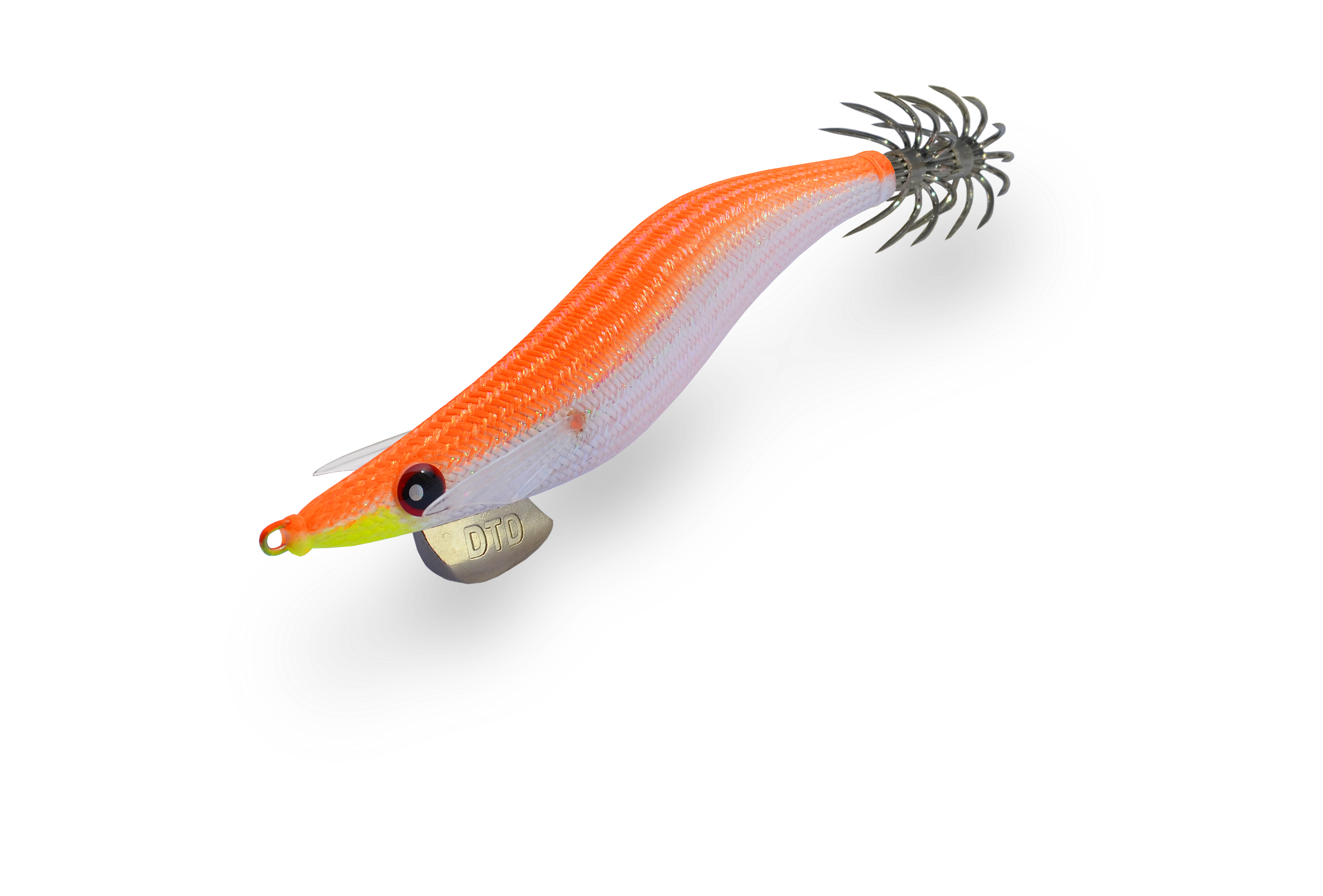 Isca egi DTD Diamond OITA 3.0 cor Orange laranja fluorescente corpo luminoso