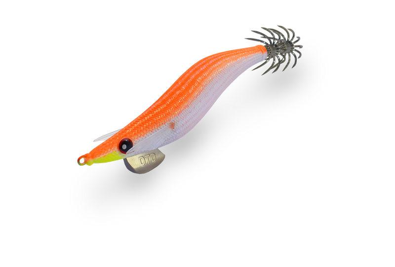 Isca egi DTD Diamond OITA 3.0 cor Orange laranja fluorescente corpo luminoso