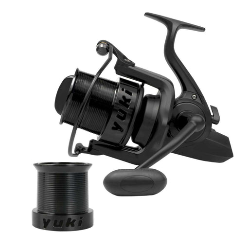 Carreto Yuki Doro Surf 8000 surfcasting 2 bobinas alumínio 8000+12000 rolo titânio