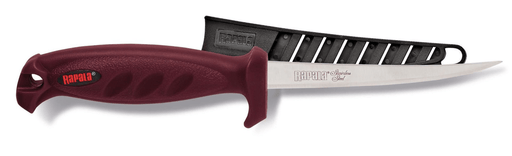 Faca de Filetar Rapala Hawk Fillet Knife 20 cm com Bainha - Barracuda Pesca