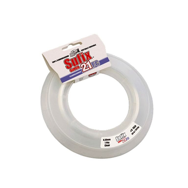 Fio Fluorocarbono Sufix Super 21 FC – 50 m, 80 m e 100 m - Barracuda Pesca