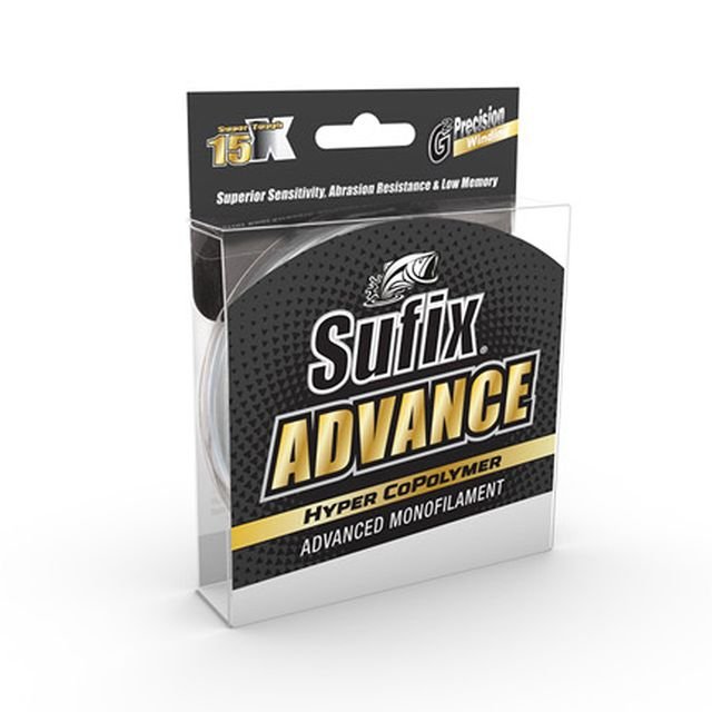 Fio Monofilamento Sufix Advance Clear 300 m - Barracuda Pesca