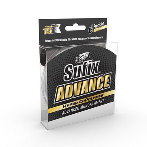 Fio Monofilamento Sufix Advance Clear 300 m - Barracuda Pesca
