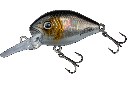 Amostra Fishus by Lurenzo Assault Crank 40 mm - Shine Shad