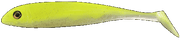 Vinil Fishus Wobly PDL 125 mm / 13,6 g - Chartreuse