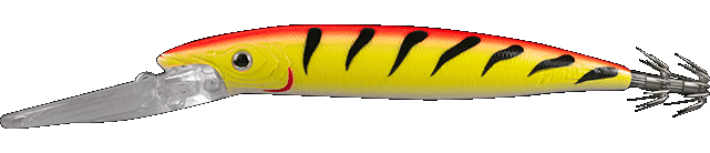 Palhaço Fishus Trollink Deep 120 mm / 23 g - Red Tiger