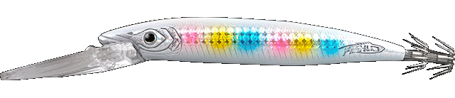 Palhaço Fishus Trollink Deep 120 mm / 23 g - Rainbow White