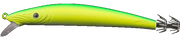 Palhaço Fishus Trollink Shallow 130 mm / 19 g - Chartreuse Lime