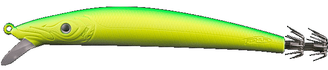 Palhaço Fishus Trollink Shallow 130 mm / 19 g - Chartreuse Lime