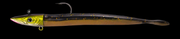 Vinil Fishus Espetit Sandeel 140 mm / 22 g - DE - Dark Eel