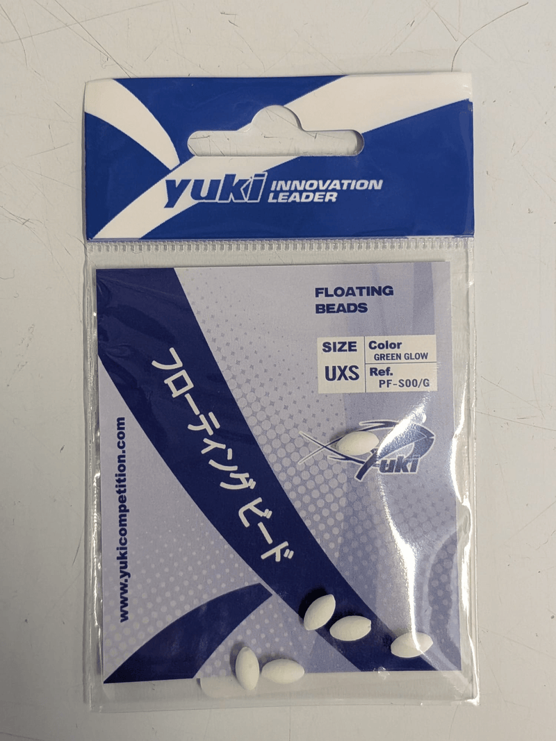 Flutuadores Yuki PF-S00/G UXS Green Glow 6 Unidades - Barracuda Pesca