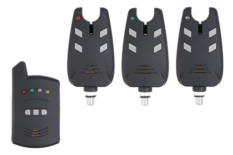 Set de Alarmes Baffle - 3 Alarmes + Central Carpfishing