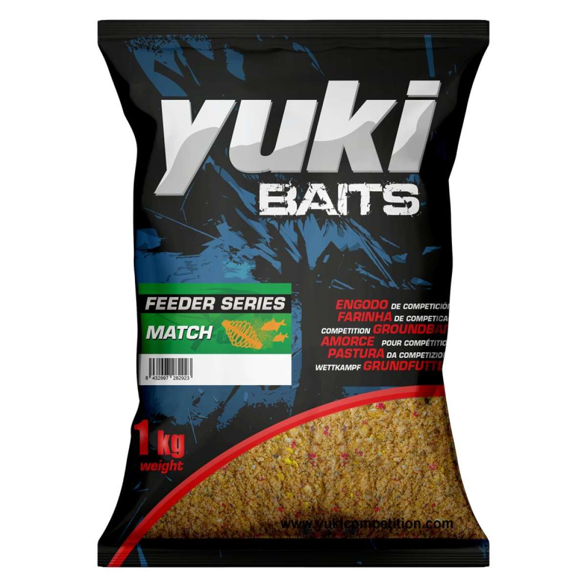 Engodo Yuki Baits Feeder Series Match - Engodo Feeder Água Doce 1kg