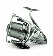 Carreto Surfcasting Vega Legend Hardcore 8000 - vista lateral Worm Shaft