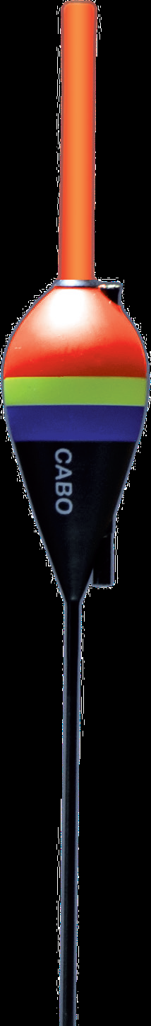 Cabo Sliding - Detalhe do flutuador com design aerodinâmico e cores de alta visibilidade