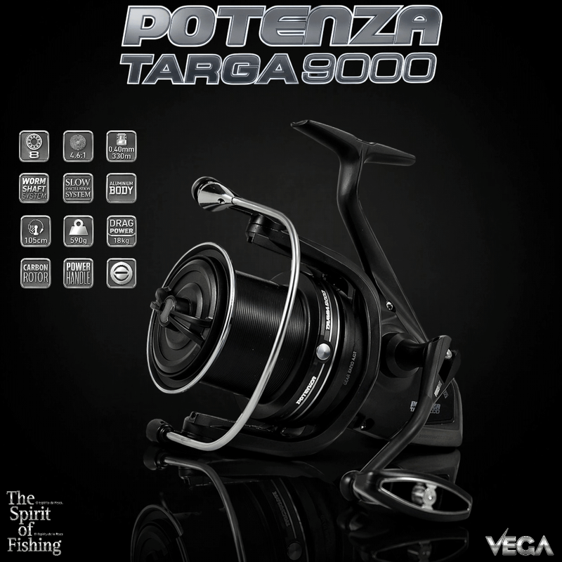 Carreto Vega Potenza Targa 9000 — Surfcasting