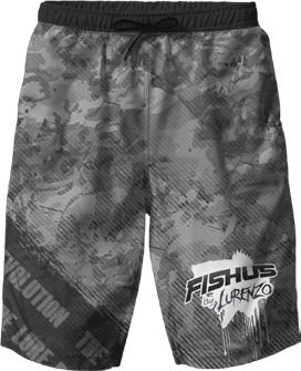 Fishus by Lurenzo Exo Sun Set | Conjunto Técnico UPF 50+ Cinza Camuflado