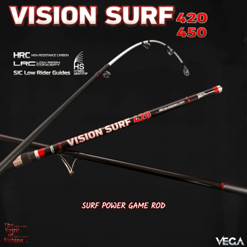Cana Vega Vision Surf Surfcasting Híbrida (4.20m / 4.50m)