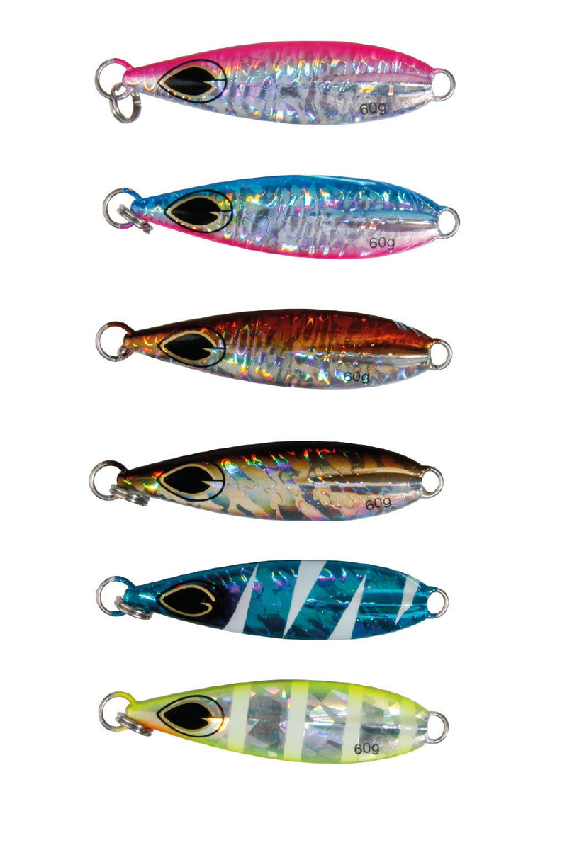 Jig Metálico Hart MODELO (60g / 80g) - Barracuda Pesca