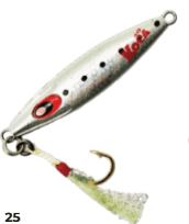 Jig Pro Hunter Koca 40g (75mm - Slow Fall & Shore Jigging) - Barracuda Pesca