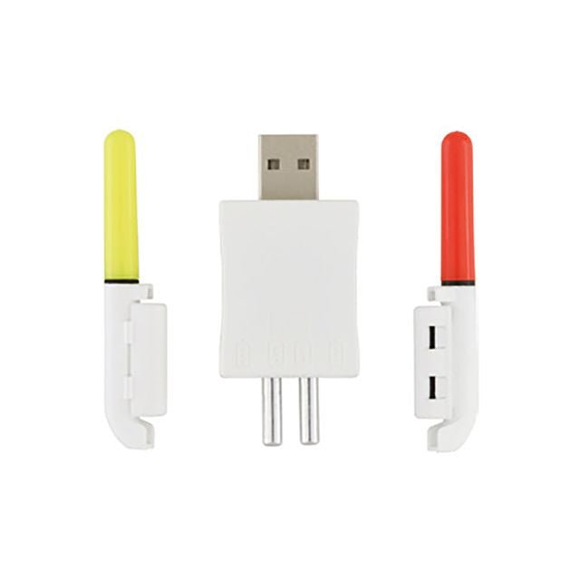 Kit Indicador de Picada LED Ragot (2 LEDs + Carregador USB) - Barracuda Pesca