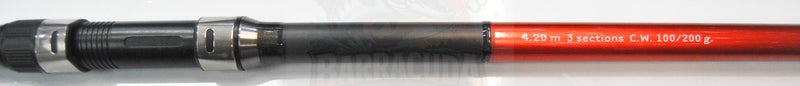 Kit Surfcasting Vercelli (Cana Enygma Scuderia 4.20m + Carreto Oxygen SCA) - Barracuda Pesca