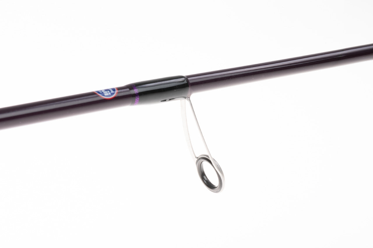 Hart Toro Squid & Eging 8'3" - Detalhe das anilhas FUJI K distribuídas ao longo do blank
