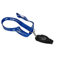 Yuki Lanyard com Cortador de Linha - Cordão azul com branding Yuki Innovation Leader