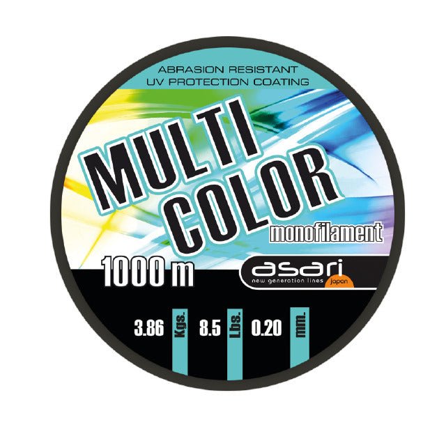Multifilamento Asari Masaru Jigging Color 8X 300m - Barracuda Pesca