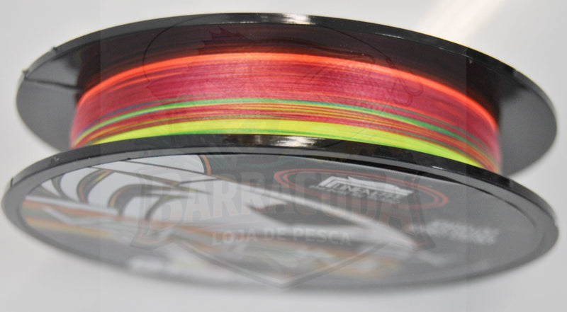Linha Multifilamento Lineaeffe Venom Weave Multicolor 8X (300m) - Barracuda Pesca