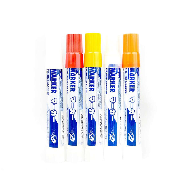 Marcador Permanente P-Line para Linhas de Pesca — Vermelho - Barracuda Pesca