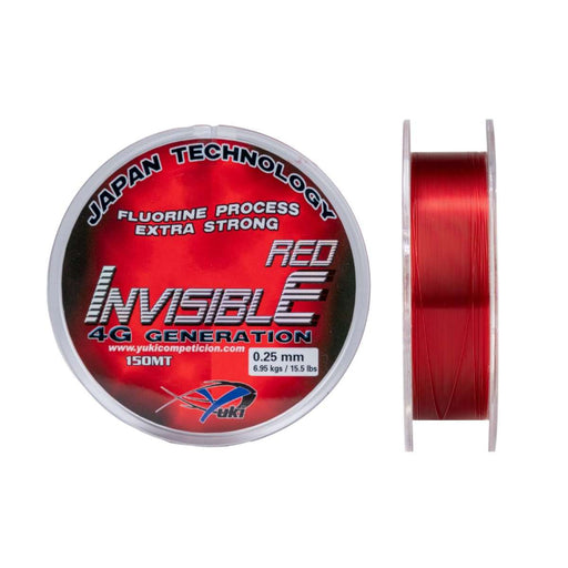 Monofilamento Yuki Invisible RED 300m - Barracuda Pesca