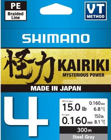 Multifilamento Shimano Kairiki 8X - Barracuda Pesca
