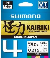 Multifilamento Shimano Kairiki 8X - Barracuda Pesca