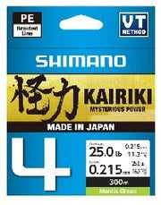 Multifilamento Shimano Kairiki 4X - Barracuda Pesca