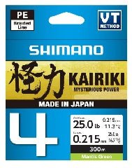 Multifilamento Shimano Kairiki 4X - Barracuda Pesca