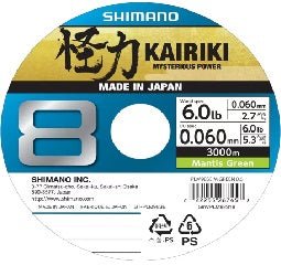 Multifilamento Shimano Kairiki 8+ Premium - Barracuda Pesca