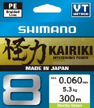 Multifilamento Shimano Kairiki 8+ Premium - Barracuda Pesca