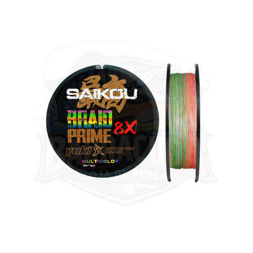 Multifilamento Yuki Saikou Braid 8X Multicolor 1000 m - Barracuda Pesca