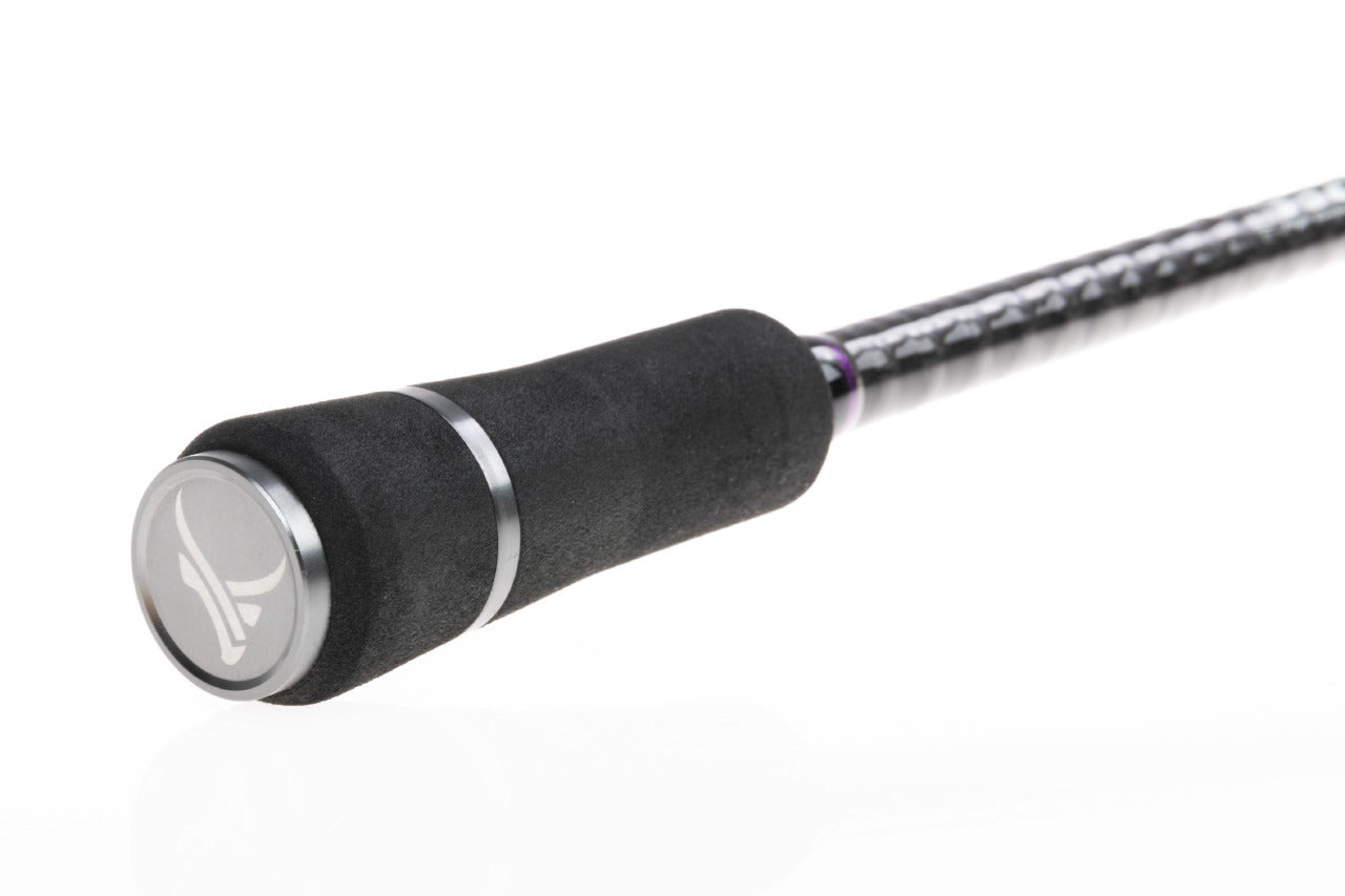 Hart Toro Squid & Eging 8'3" - Detalhe do cabo ergonómico com acabamento premium e porta-carretos VSS+TVSK
