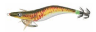 Palhaço Williamson Killer Squid Shrimp Natural 2.5 – 8 cm / 11 g - Barracuda Pesca