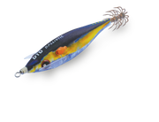 Isca artificial DTD Real Fish Ballistic 3D cor Yellowfin Tuna Atum para pesca de lulas eging