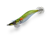 Isca egi DTD Real Fish EGI 2.5 imitação Sugarello carapau verde parasita realista EFTTEX 2015