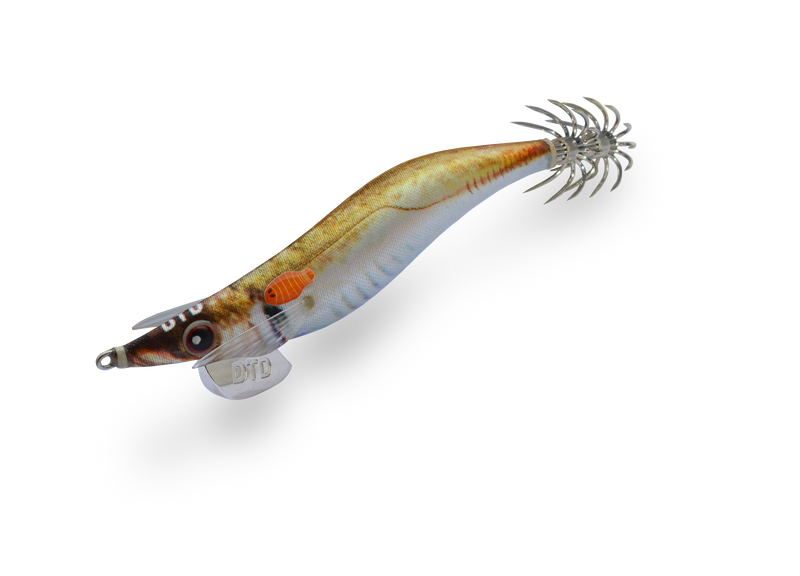 Isca egi DTD Real Fish EGI 2.5 imitação Sugarello carapau mel dourado parasita realista EFTTEX 2015