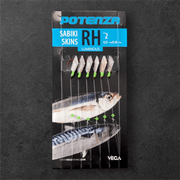 Sabiki Ragot Aveiro RED (Montagem 6 Anzóis Vermelhos - Águas Turvas e Escuras) - Barracuda Pesca