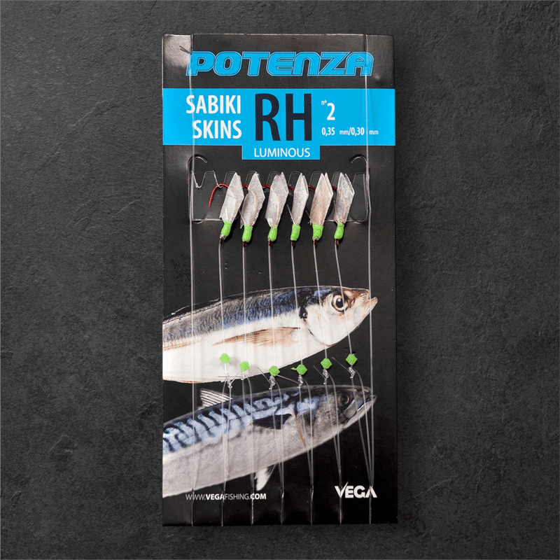 Sabiki Ragot Aveiro RED (Montagem 6 Anzóis Vermelhos - Águas Turvas e Escuras) - Barracuda Pesca