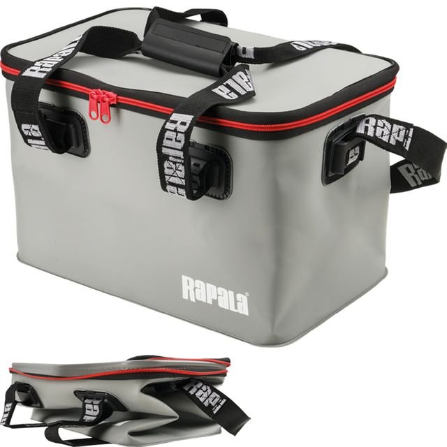 Saco Impermeável Rapala Hydro Tackle Bag – 40 × 26 × 26 cm - Barracuda Pesca