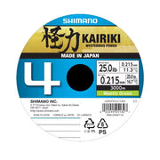 Shimano Kairiki 4X, fotografia genérica da cor Mantis Green - 0,280 mm - 3000 m