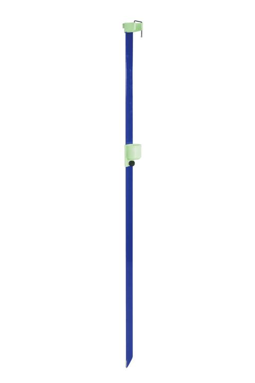 Suporte Individual Vercelli Bastone 1.10m - Suporte Alumínio Praia Azul Marinho - Barracuda Pesca