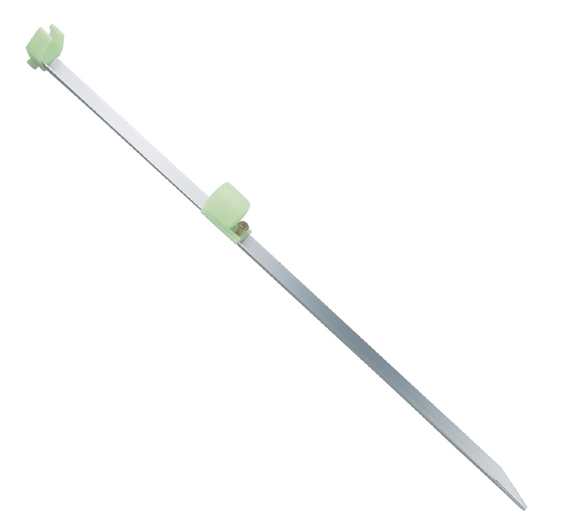 Suporte Individual Vercelli FPA 75cm - Alumínio com Suporte Fosforescente - Barracuda Pesca